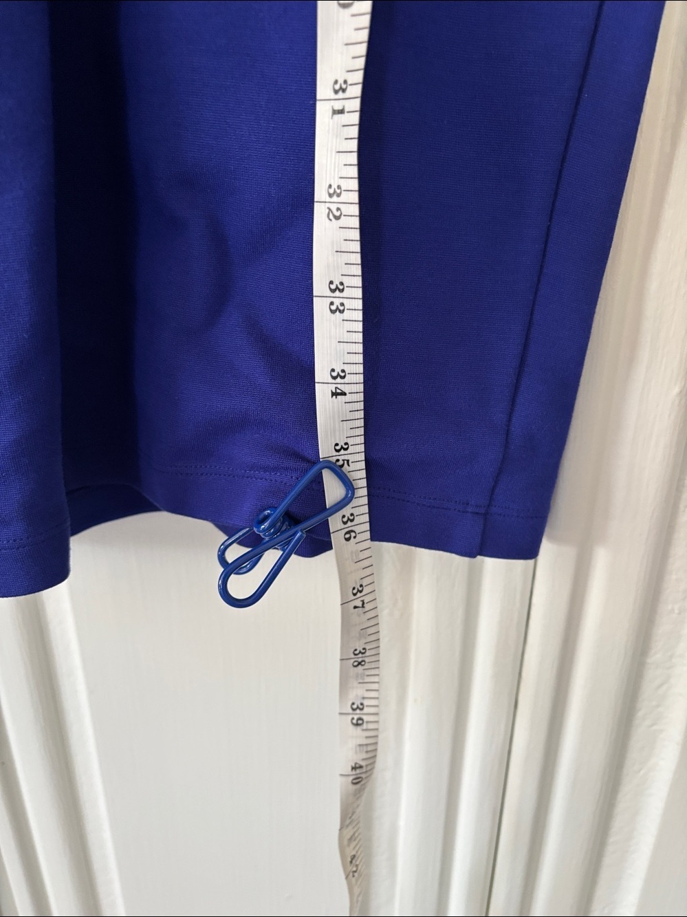 French Connection Blue, Red & Black Colorblock Midi Dress - Picture 5 of 7
